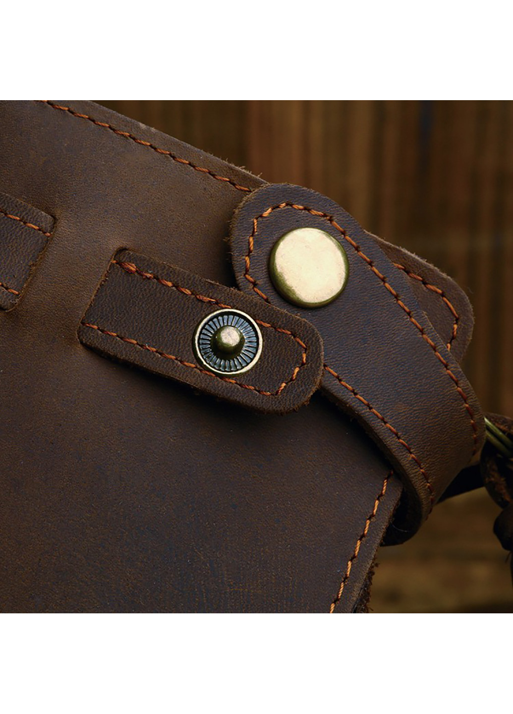 Чоловік шкіряний клатч 9х18 см Vintage (242187836)