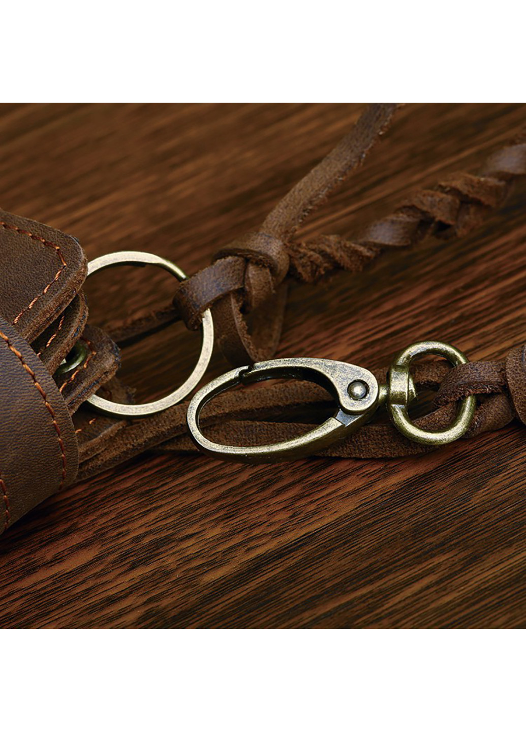 Чоловік шкіряний клатч 9х18 см Vintage (242187836)