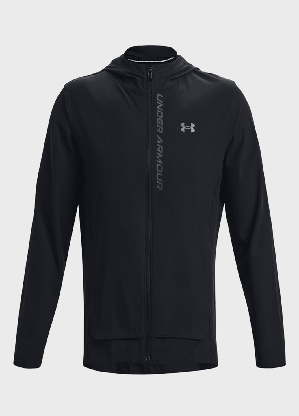 Чорна демісезонна вітровка Under Armour