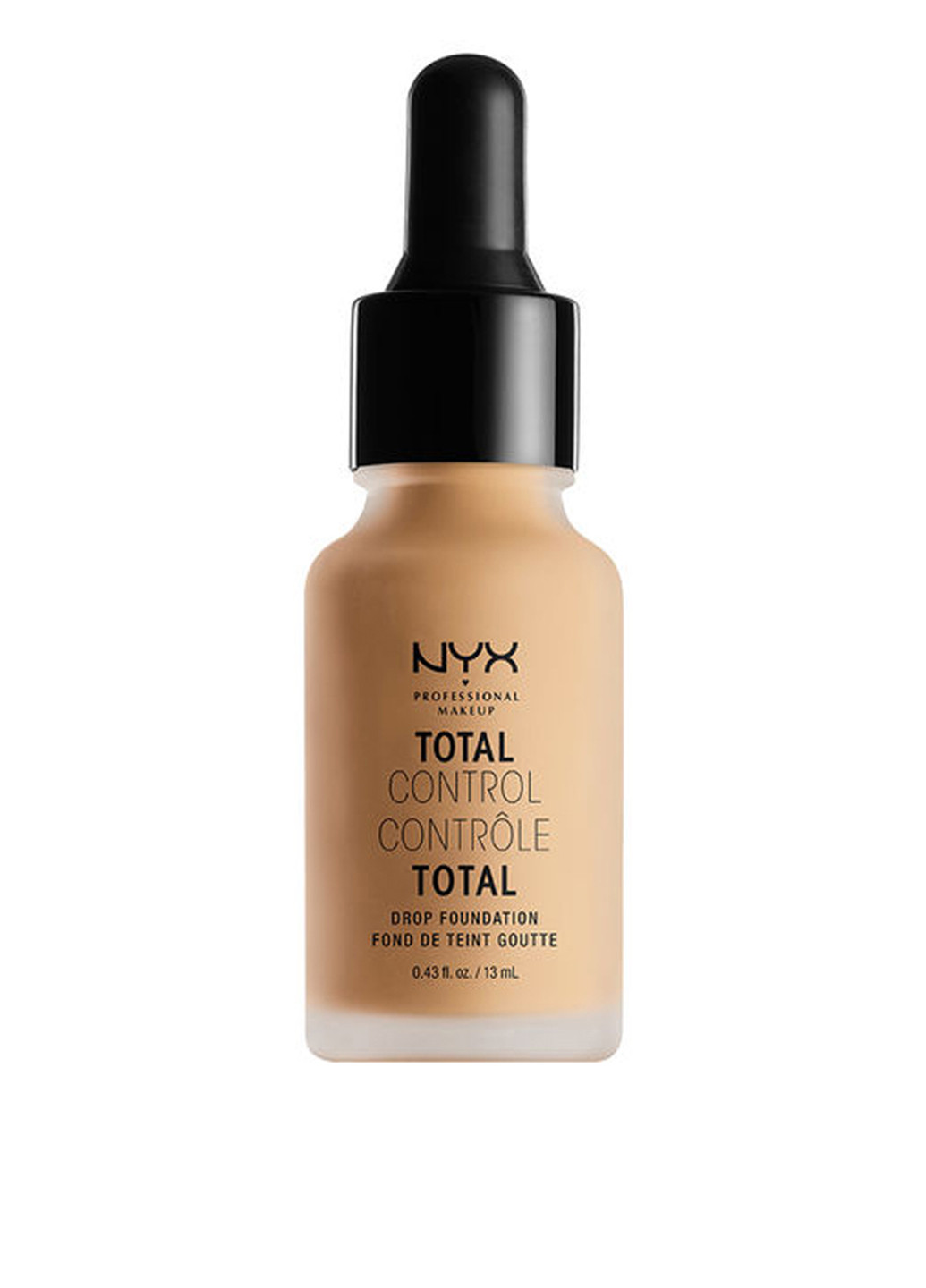 Тональная основа стойкая Total Control Drop Foundation (True Beige), 13 мл NYX Professional Makeup (74326102)