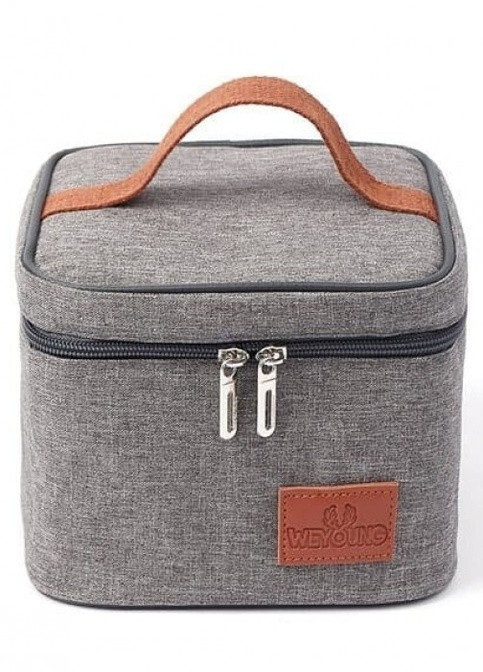 Квадратна термосумка для їжі з собою, ланч боксу з PEVA Style 7 No Brand (252644075)