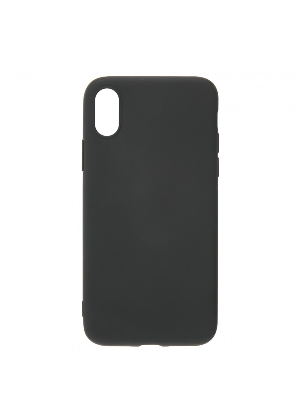 Чехол силиконовый для iPhone X/Xs black ARM (220821072)