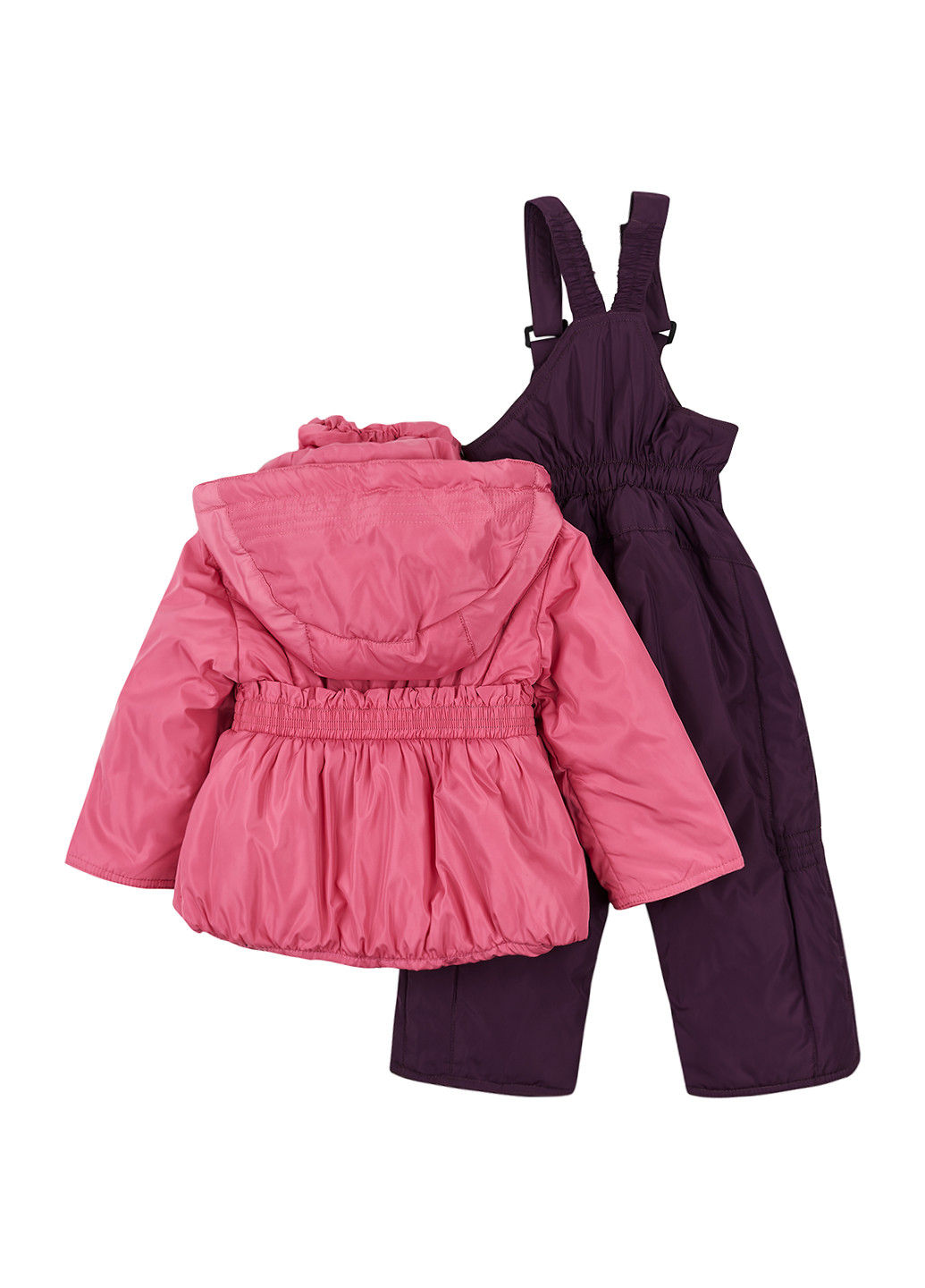 Розовый демисезонный комплект (куртка, полукомбинезон) Palhare