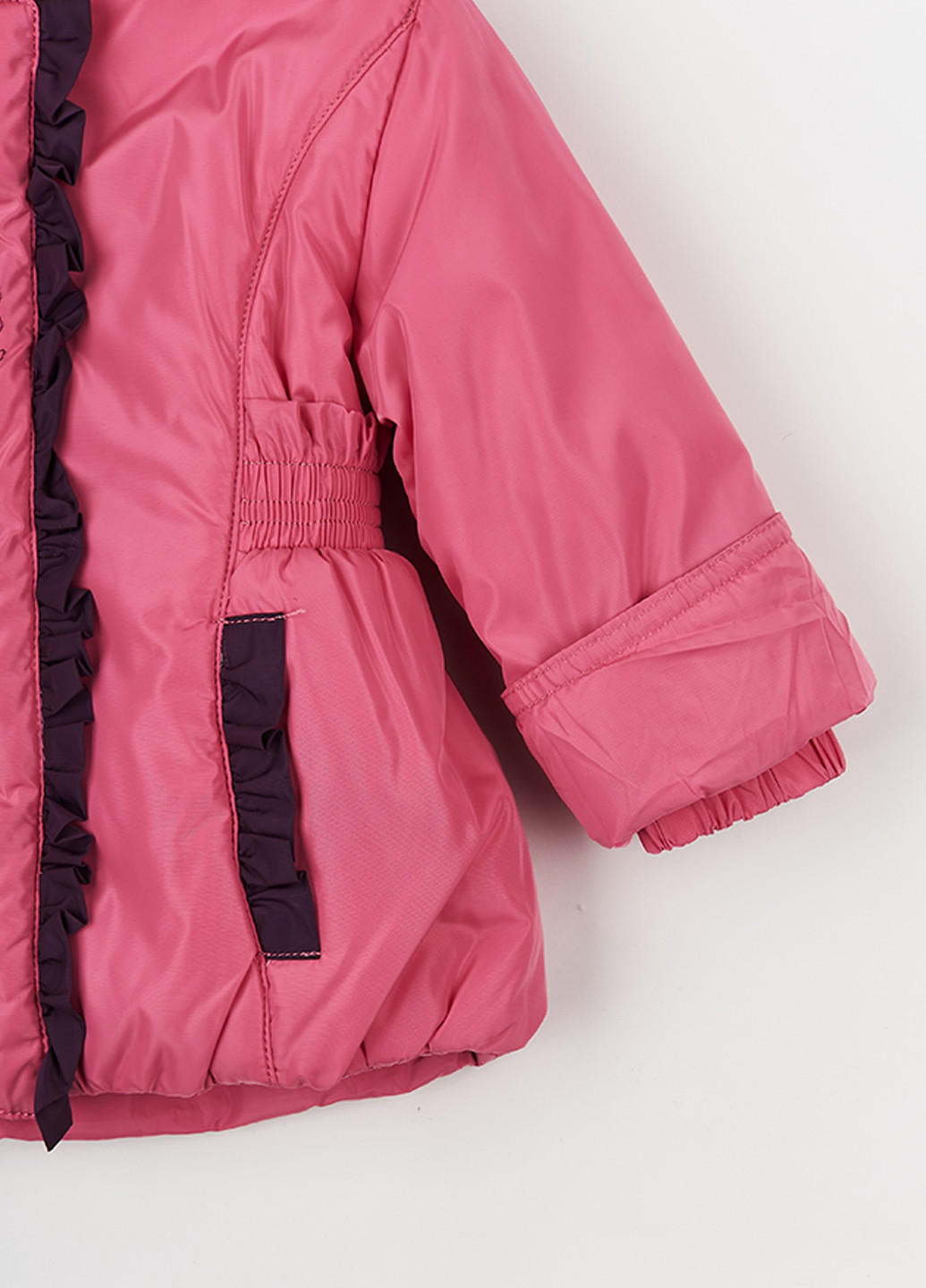 Розовый демисезонный комплект (куртка, полукомбинезон) Palhare