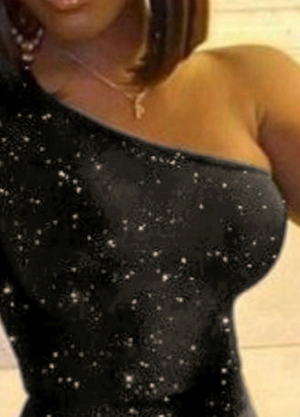 Комбінезон SHEIN комбінезон-брюки однотонний комбінований коктейльний, вечірній поліестер, велюр