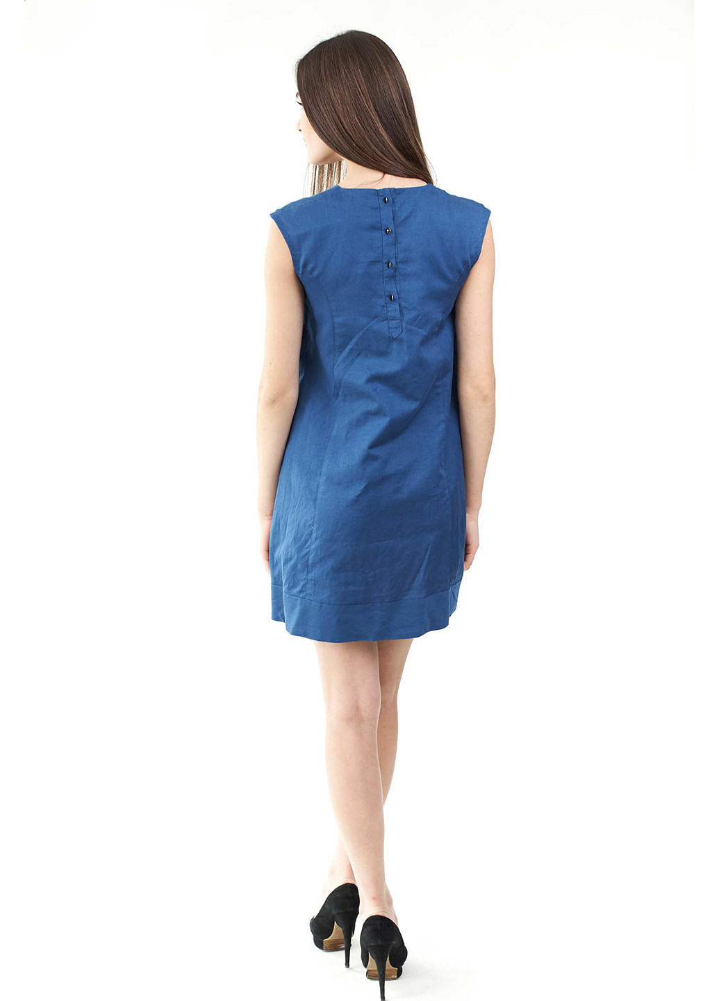 Синее кэжуал платье Edelvika
