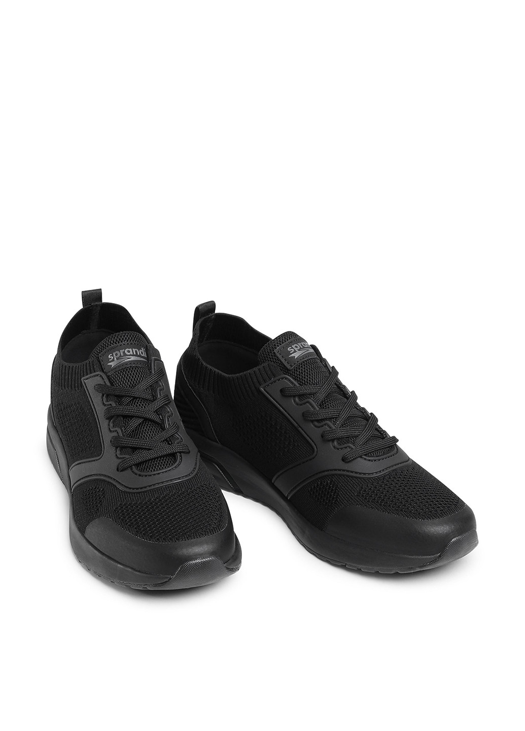Черные демисезонные кросівки mp07-01430-02 Sprandi