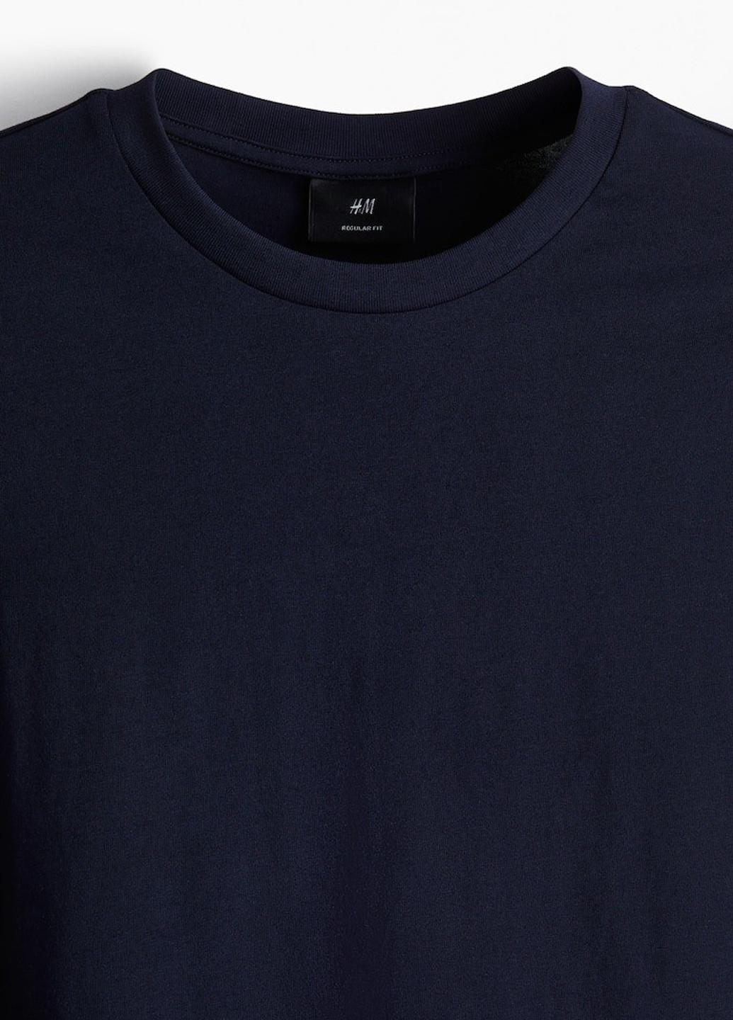 Темно-синяя футболка H&M