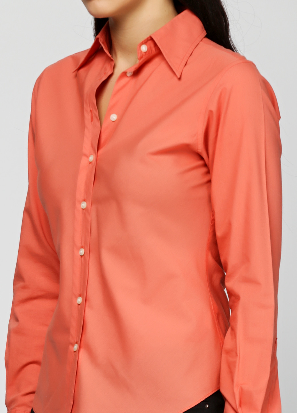 Персиковая демисезонная блуза Marks & Spencer
