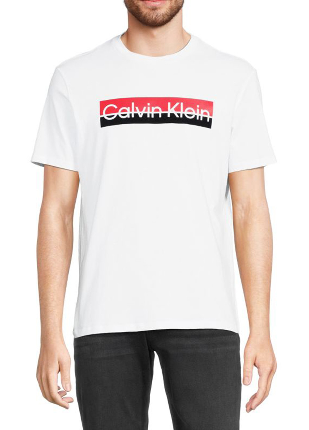 Біла футболка Calvin Klein