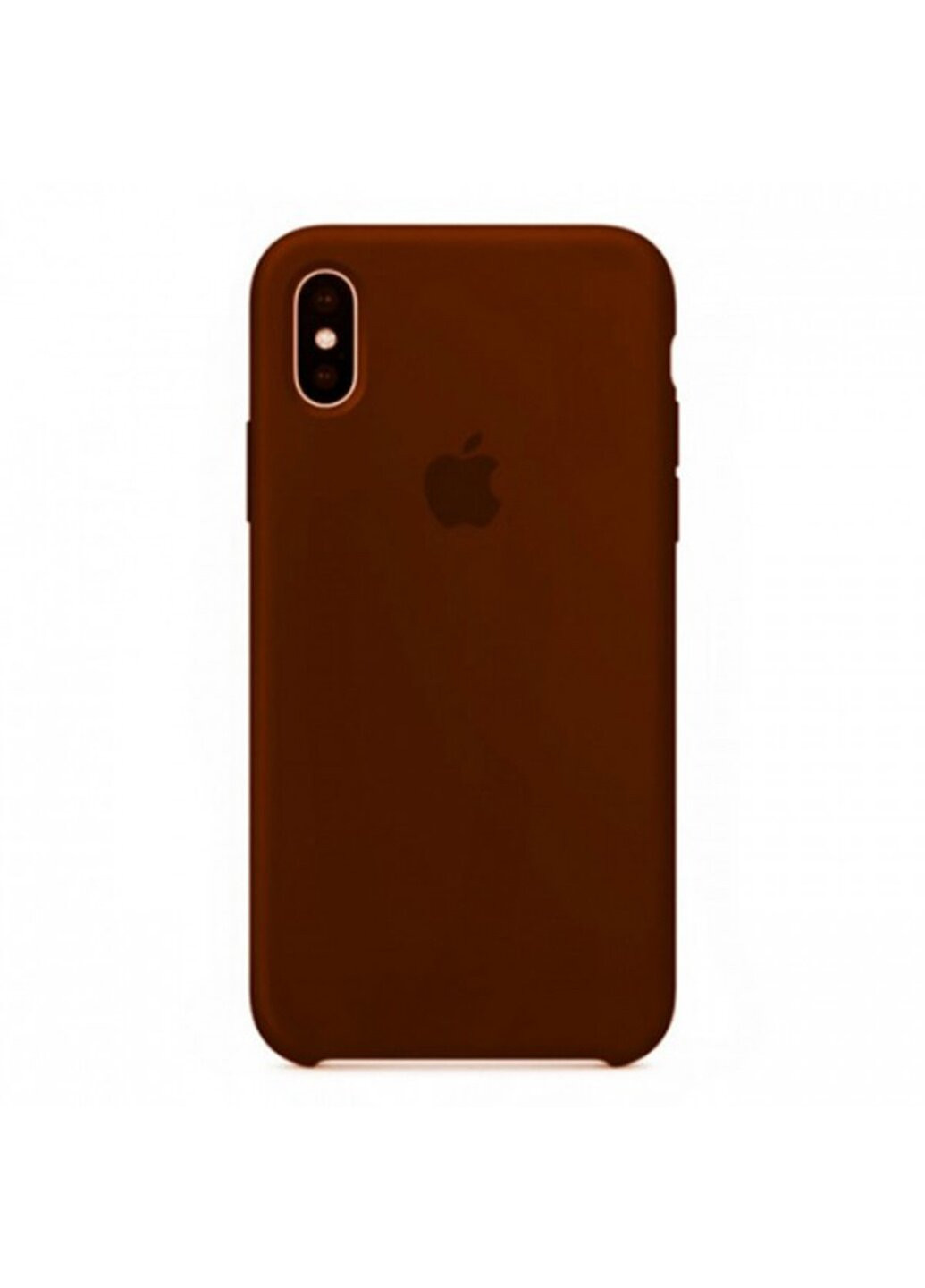Чехол Silicone Case для iPhone Xs Max Brown RCI (220821584)