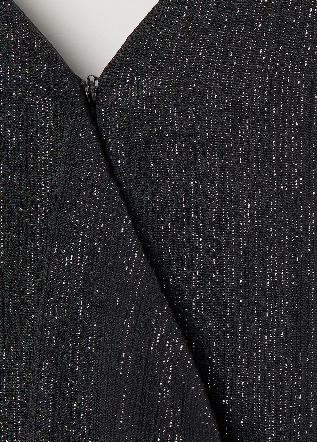 Комбінезон H&M комбінезон-брюки меланж чорний вечірній поліестер