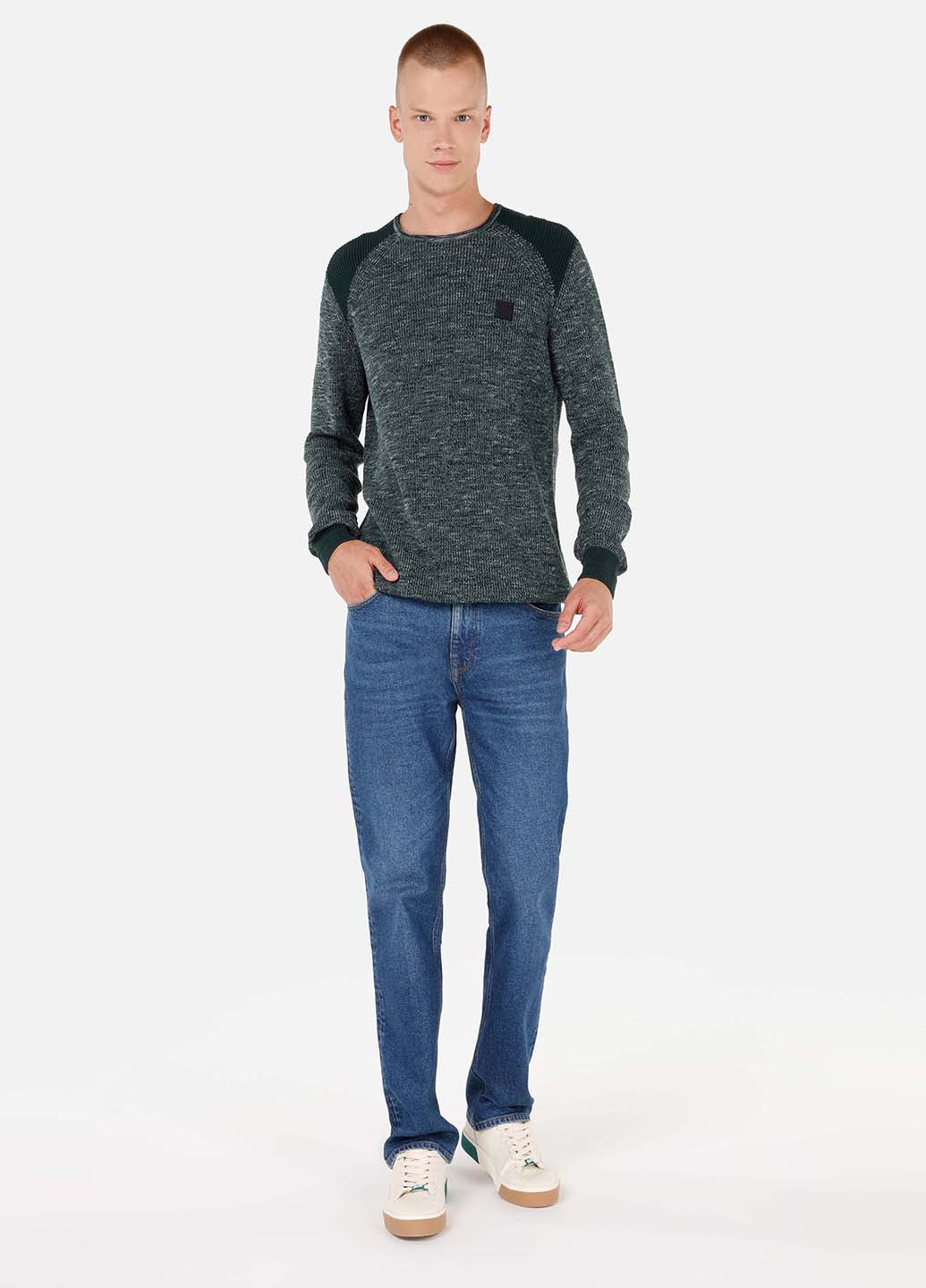 Сірий зимовий джемпер джемпер Colin's