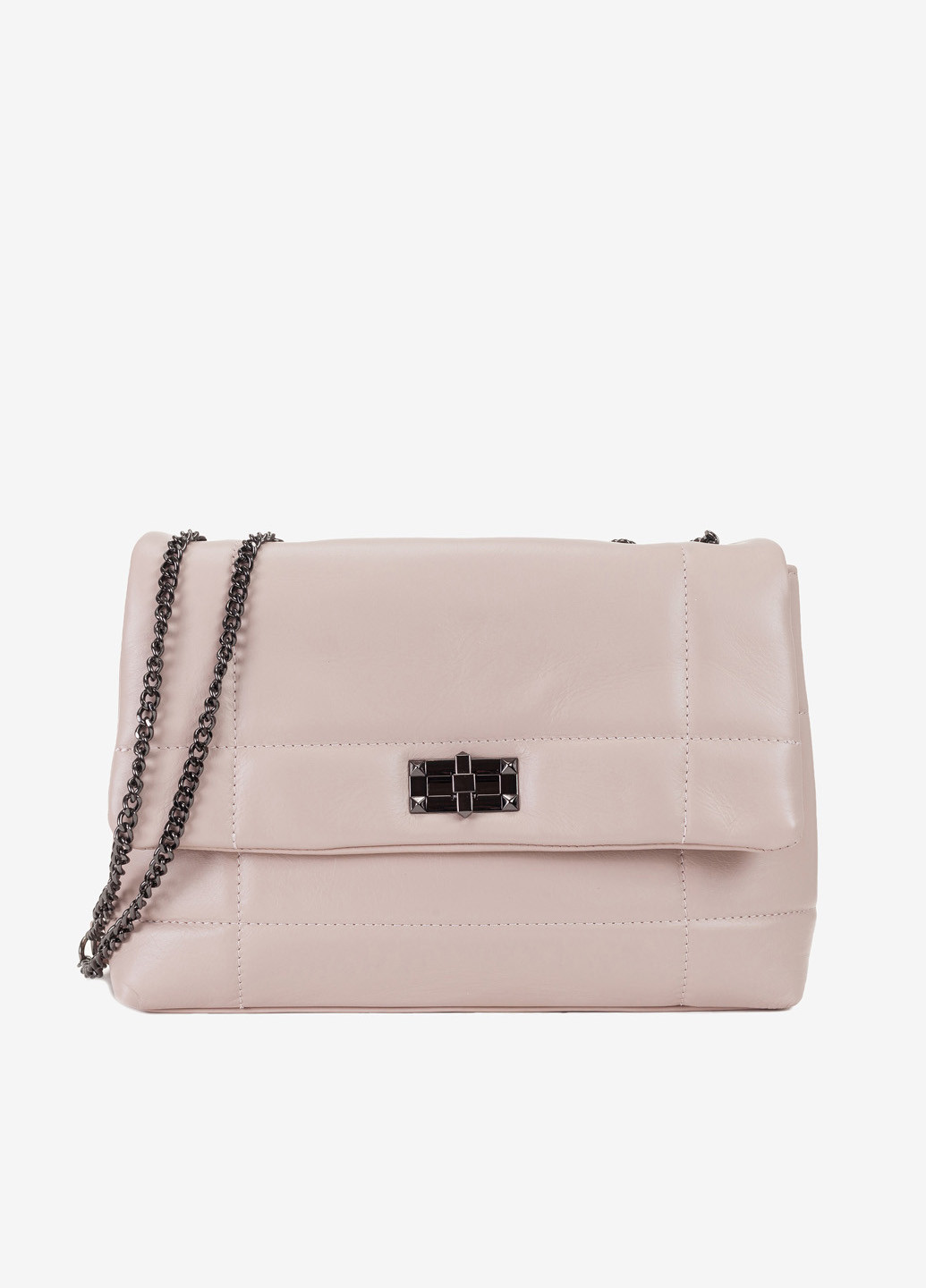 Сумка женская кожаная на цепочках кросс-боди средняя Сrossbody Nappa Regina Notte (253108912)