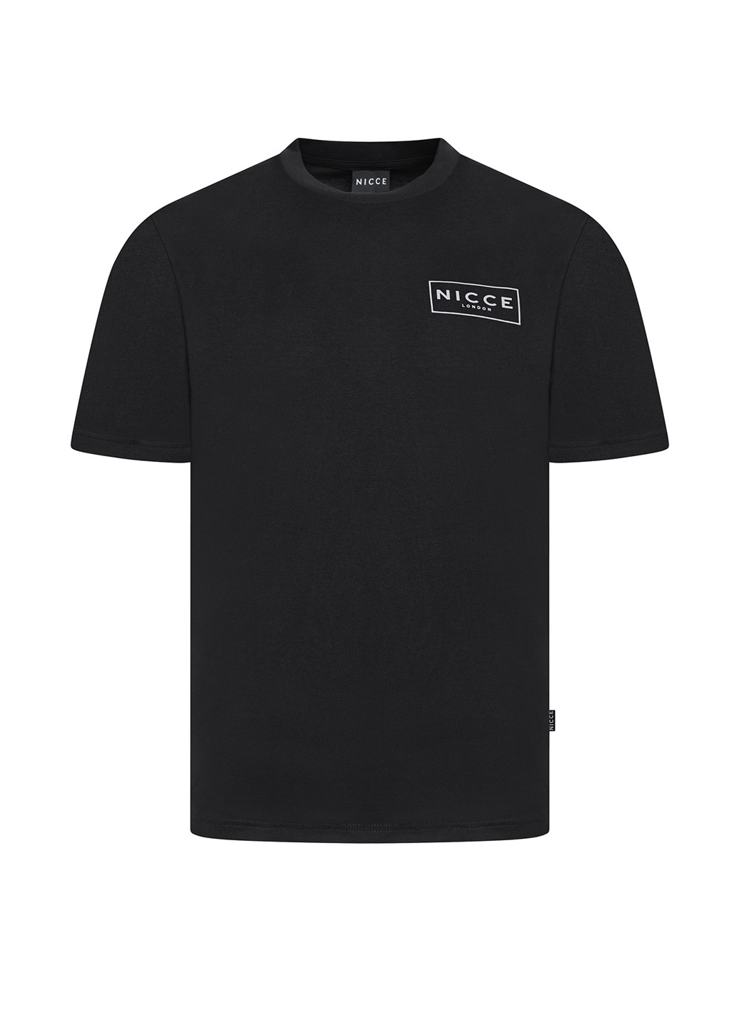 Черная футболка Nicce