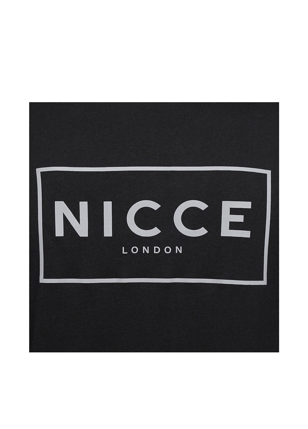 Черная футболка Nicce
