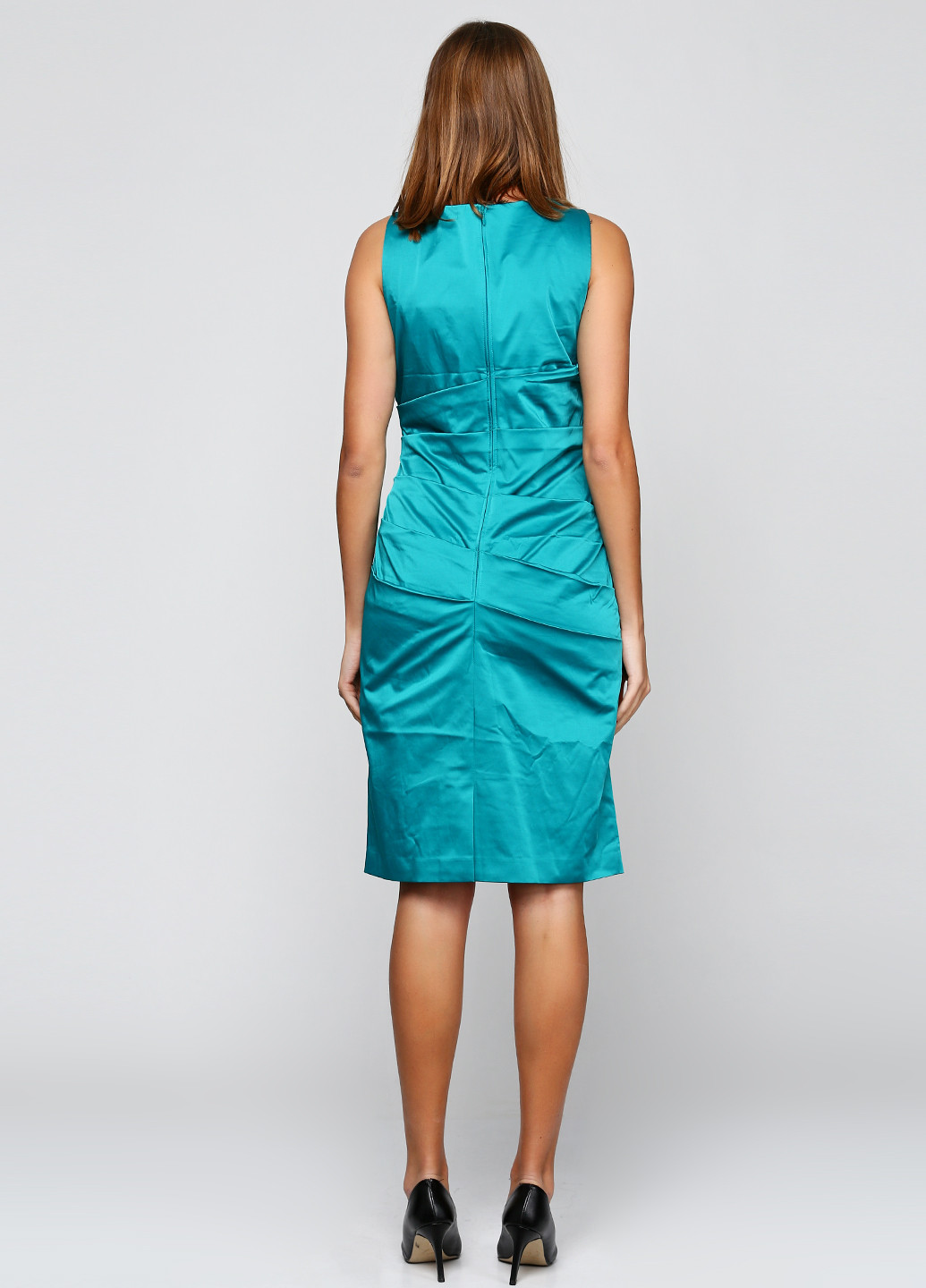 Зелена коктейльна плаття, сукня Vera Mont однотонна