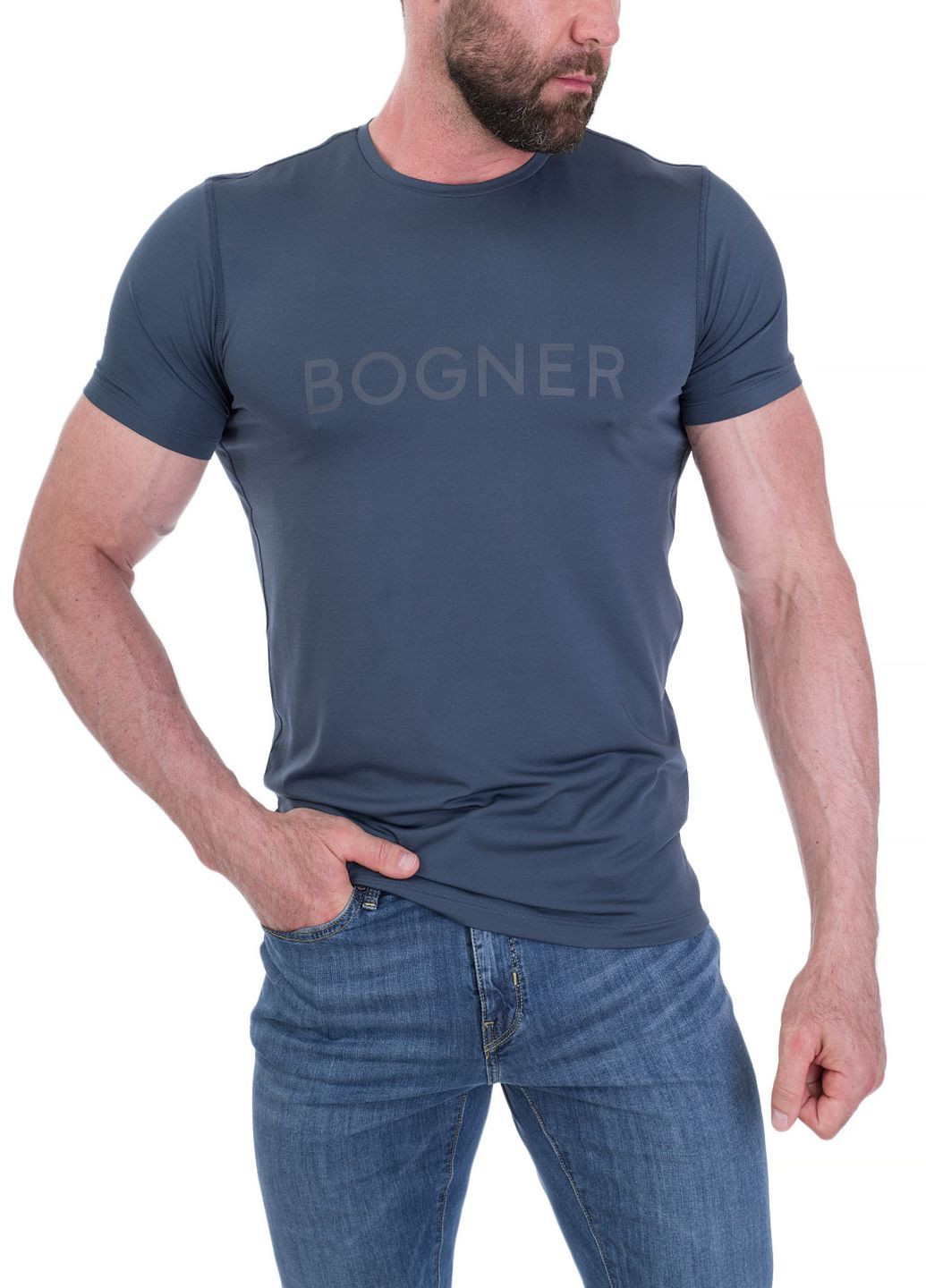 Сіра футболка Bogner