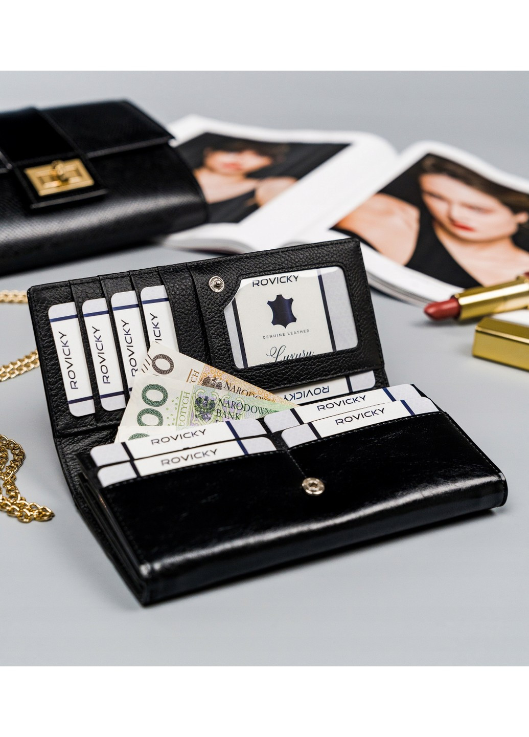 Гаманець жіночий шкіряний 72401-RFID Lorenti (254314157)