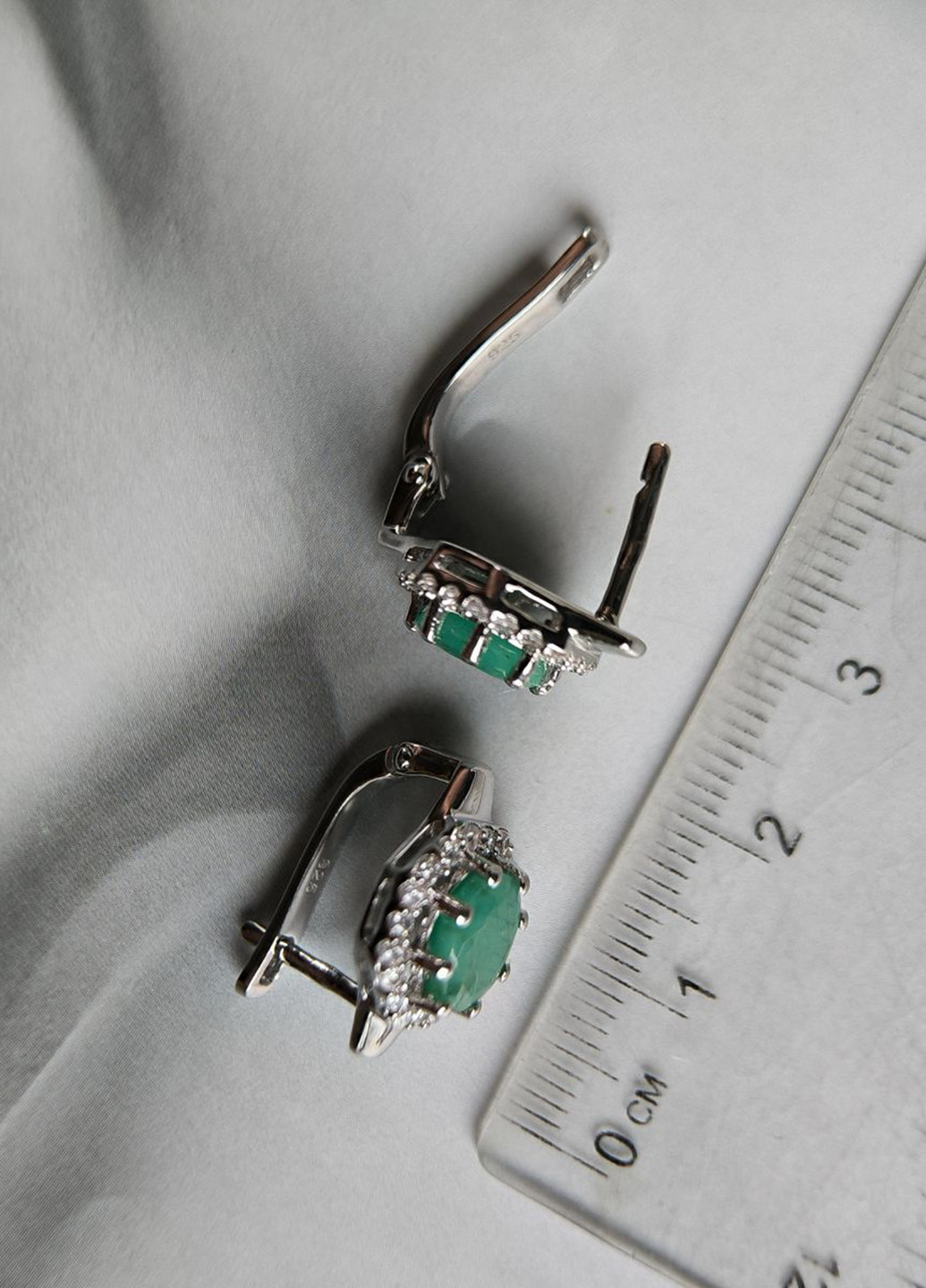 Серьги Silver Flame (354214520)