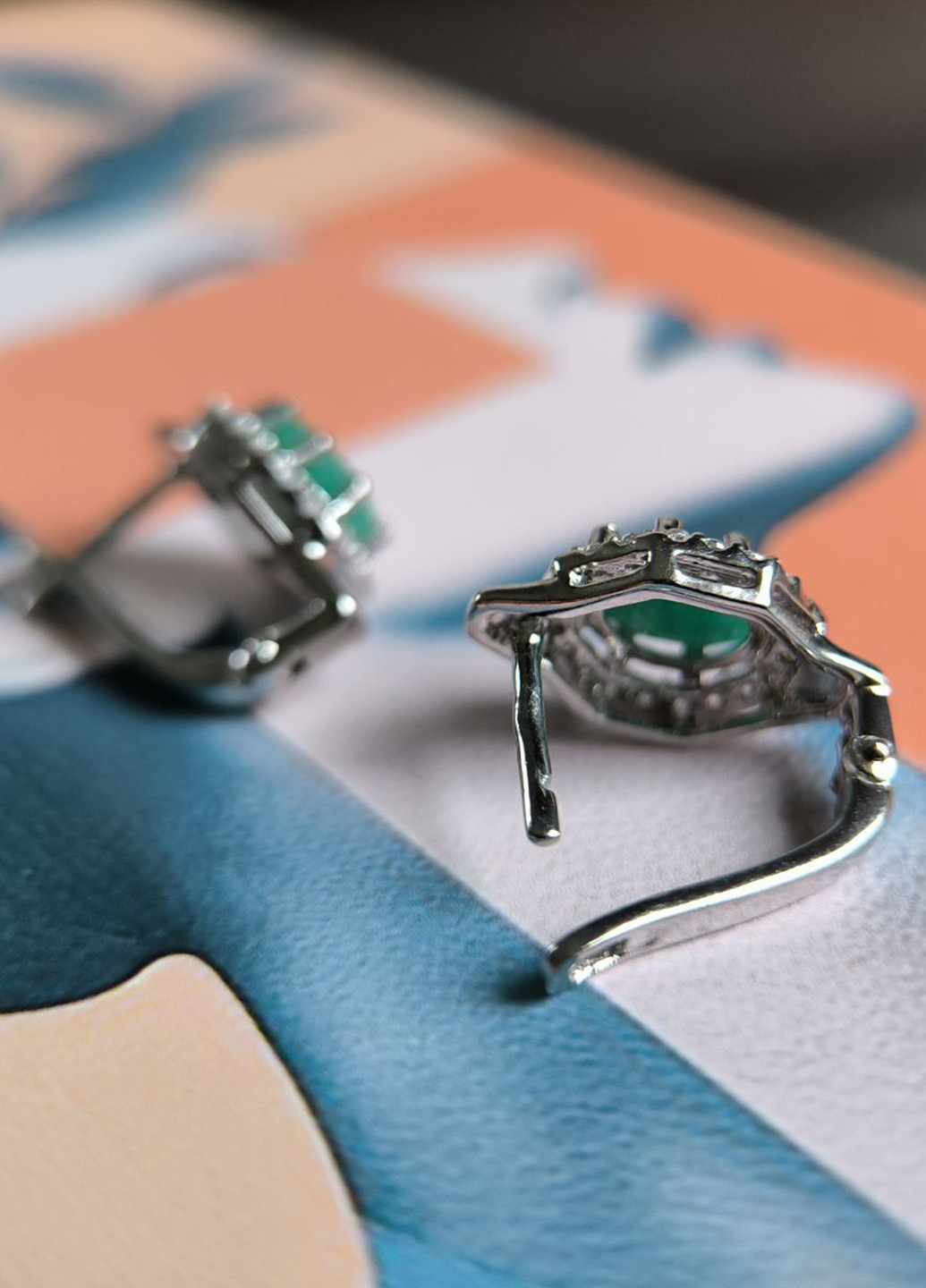 Серьги Silver Flame (354214520)