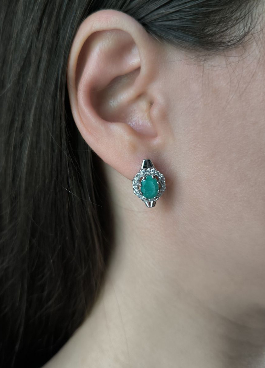 Серьги Silver Flame (354214520)