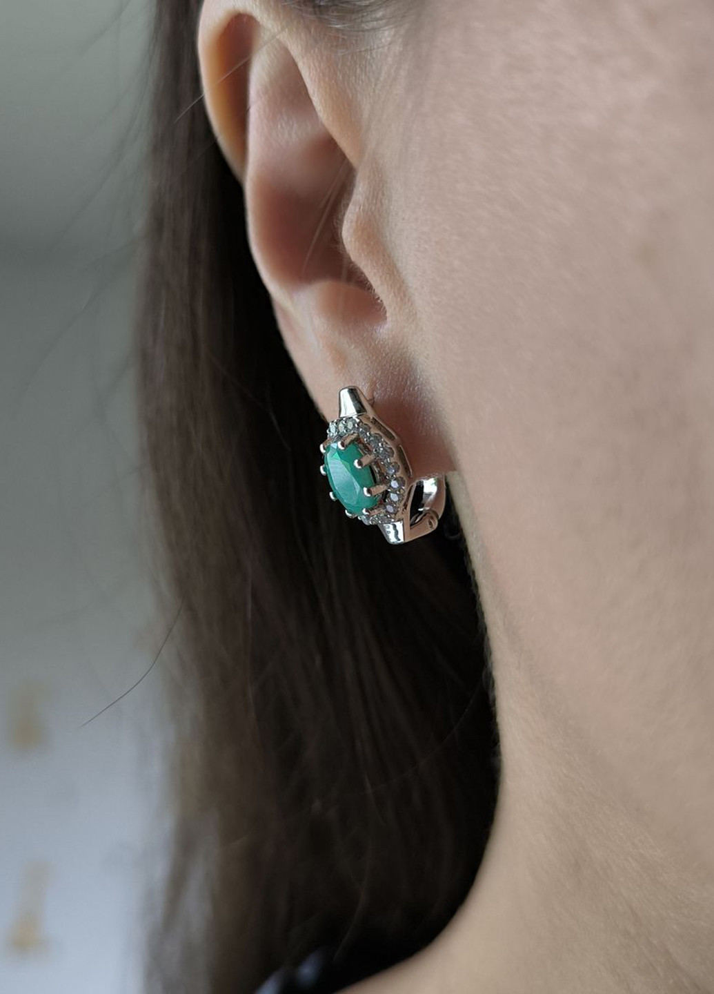 Серьги Silver Flame (354214520)