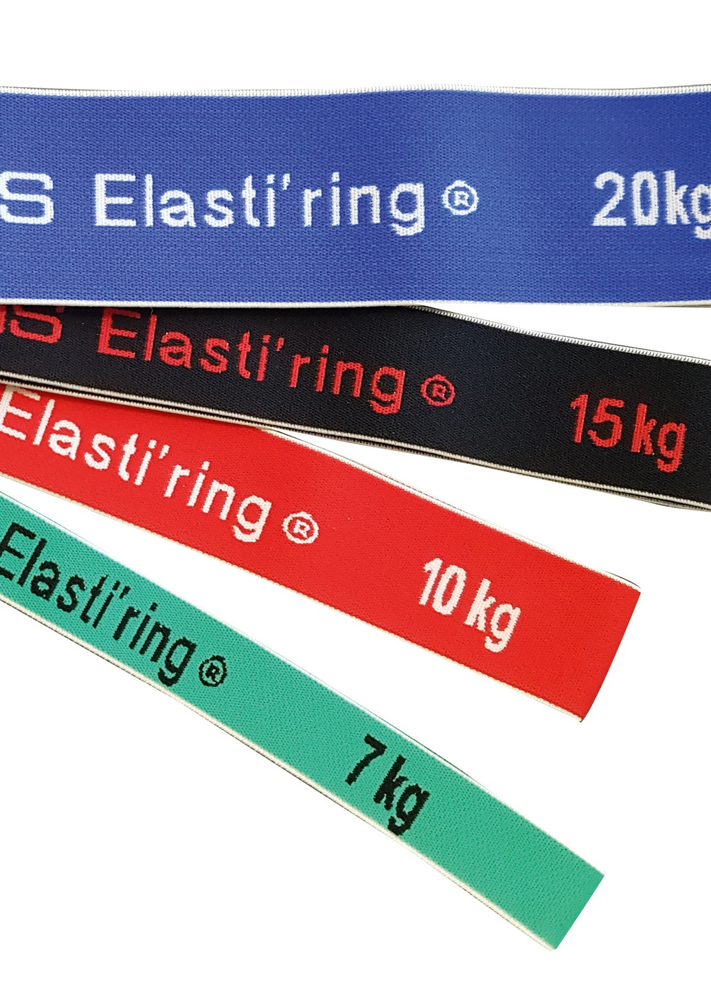 Набор резинок для фитнеса Elasti'ring тканевых 4 шт. (SLTS-0149-0) Sveltus (253162183)
