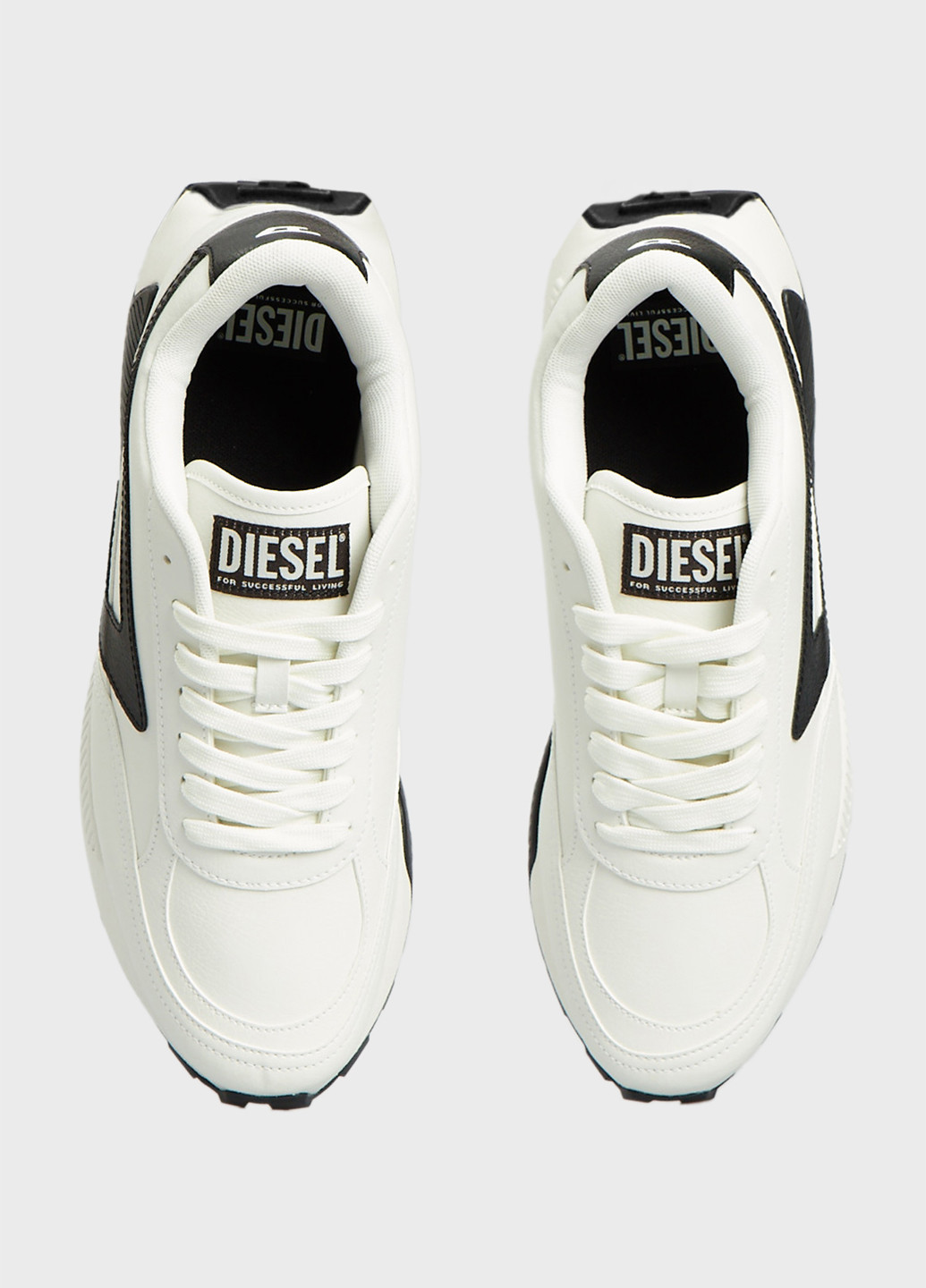 Белые демисезонные кроссовки Diesel