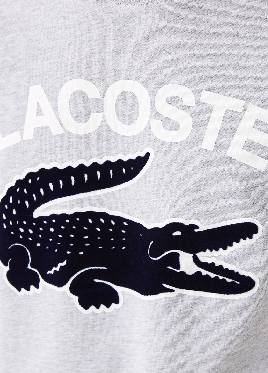 Сіра футболка Lacoste