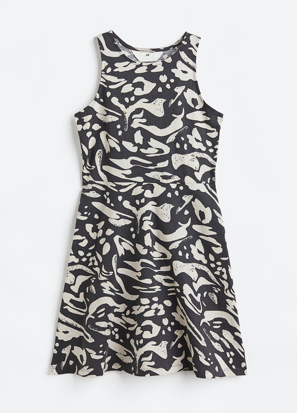 Тёмно-серое платье H&M (277812341)