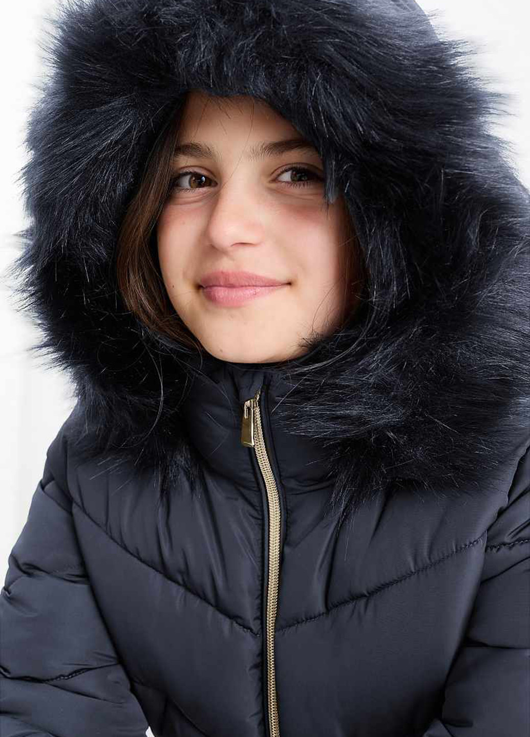 Темно-синяя демисезонная куртка C&A