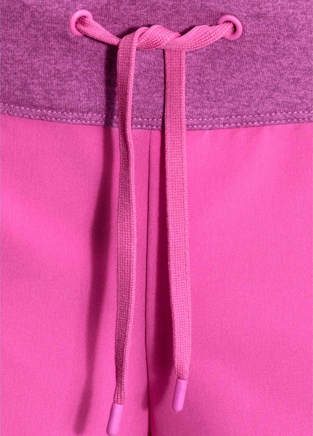 Шорти H&M однотонні рожеві спортивні