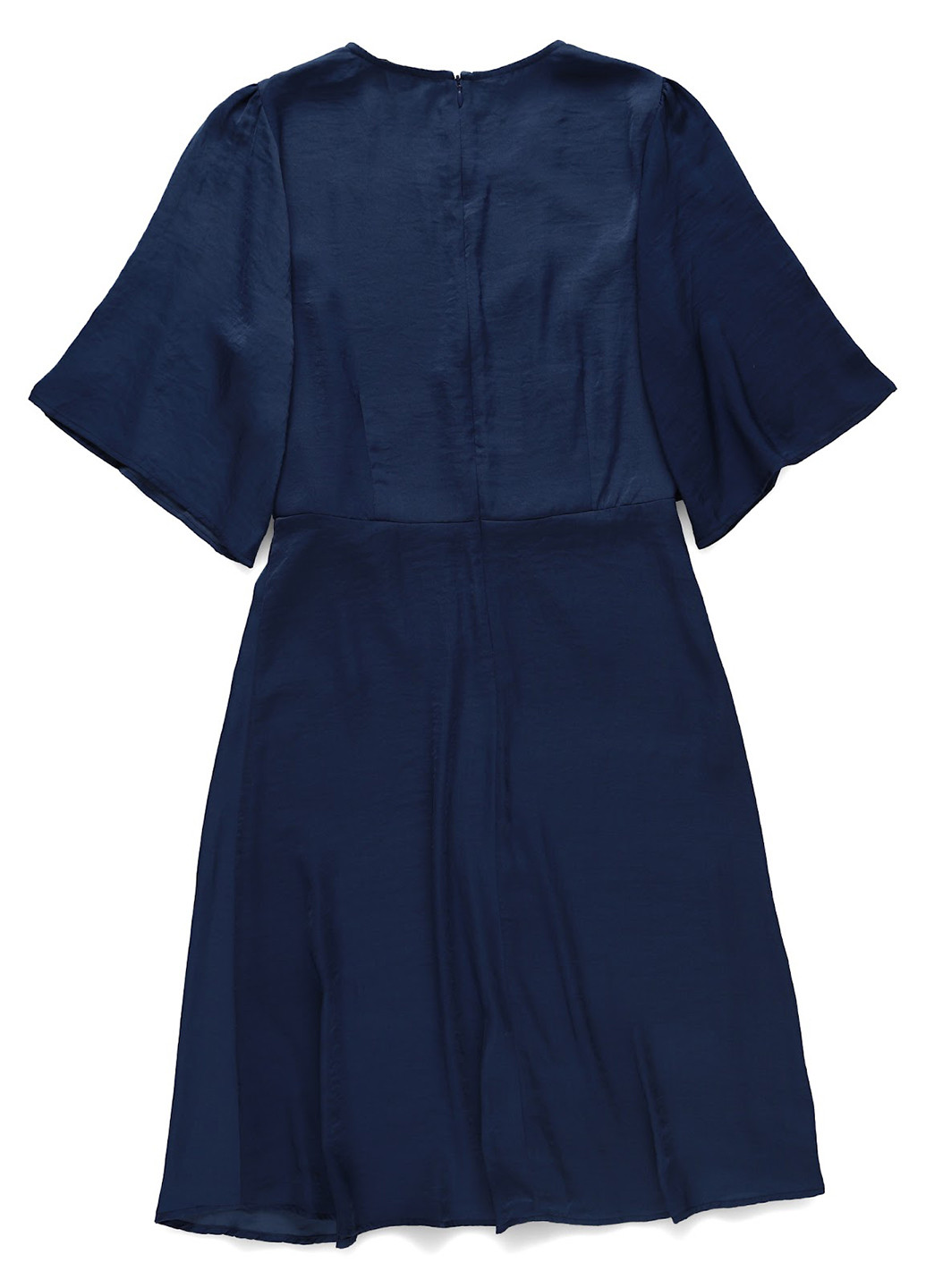 Синее кэжуал платье а-силуэт Cream однотонное