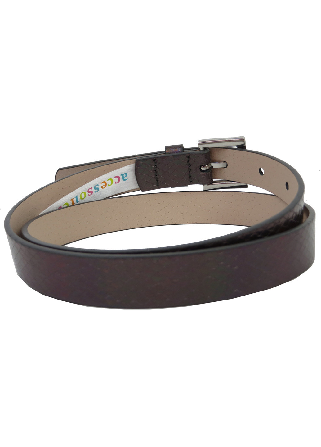 Женский кожаный ремень 106-112х1,9 см C&A (253490792)