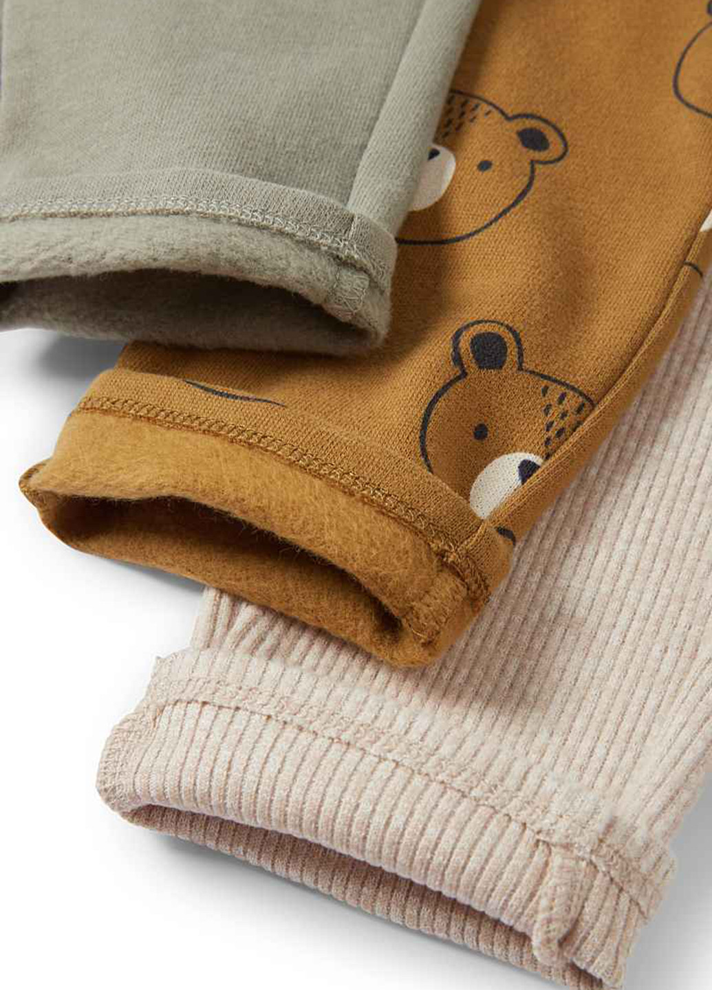 Комбинированные кэжуал демисезонные брюки прямые C&A