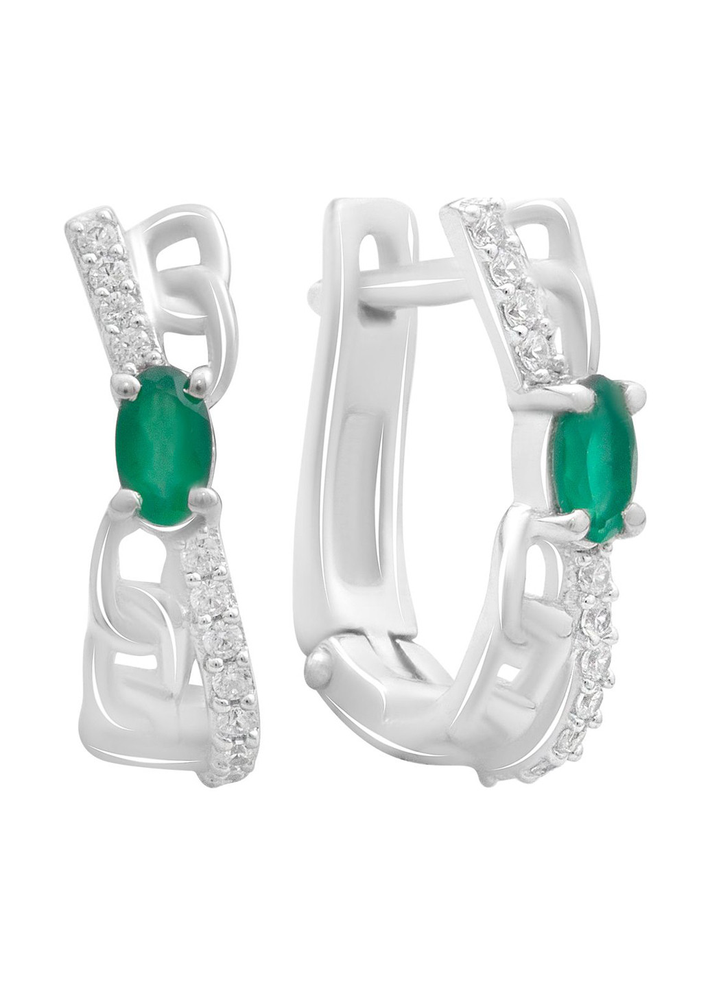 Сережки Silver Flame (354214708)