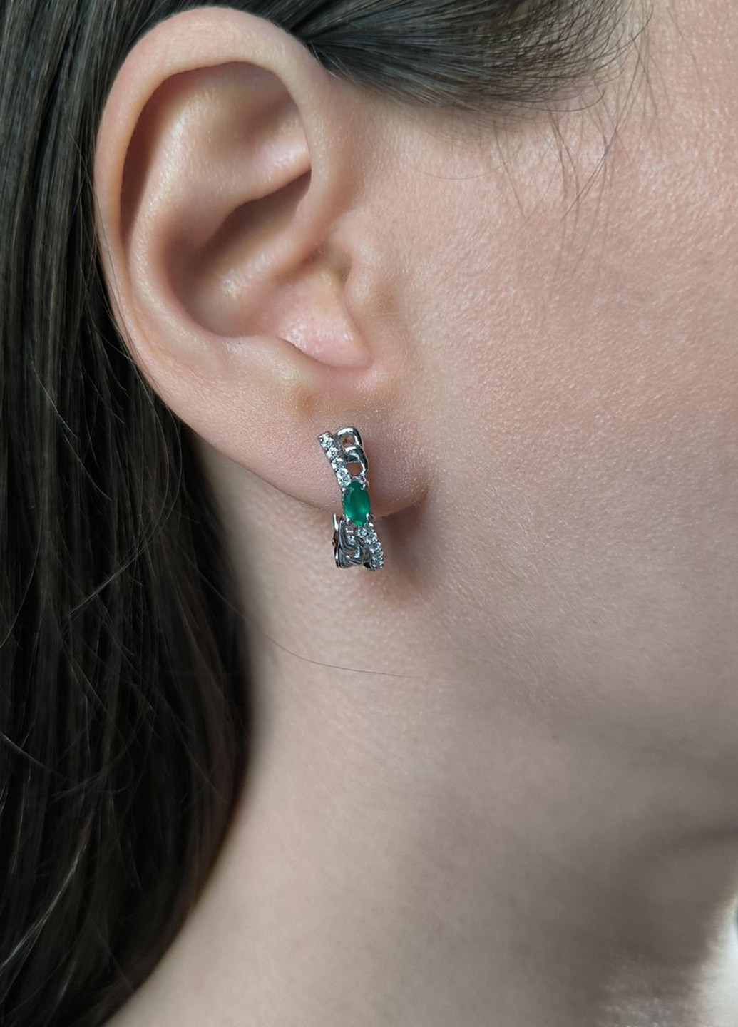 Сережки Silver Flame (354214708)