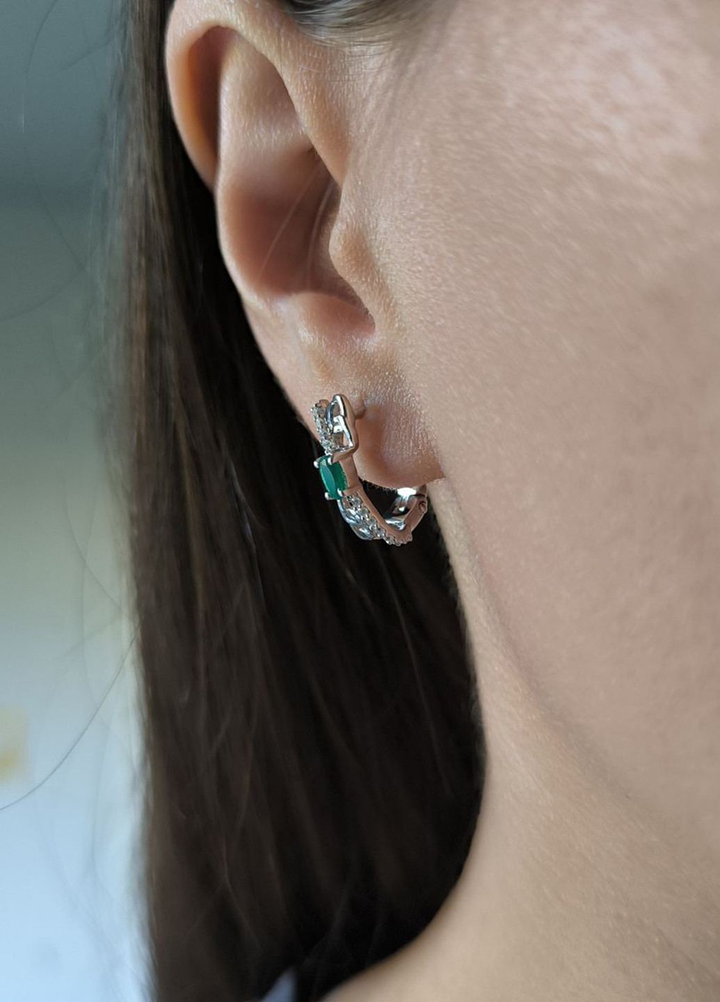 Сережки Silver Flame (354214708)