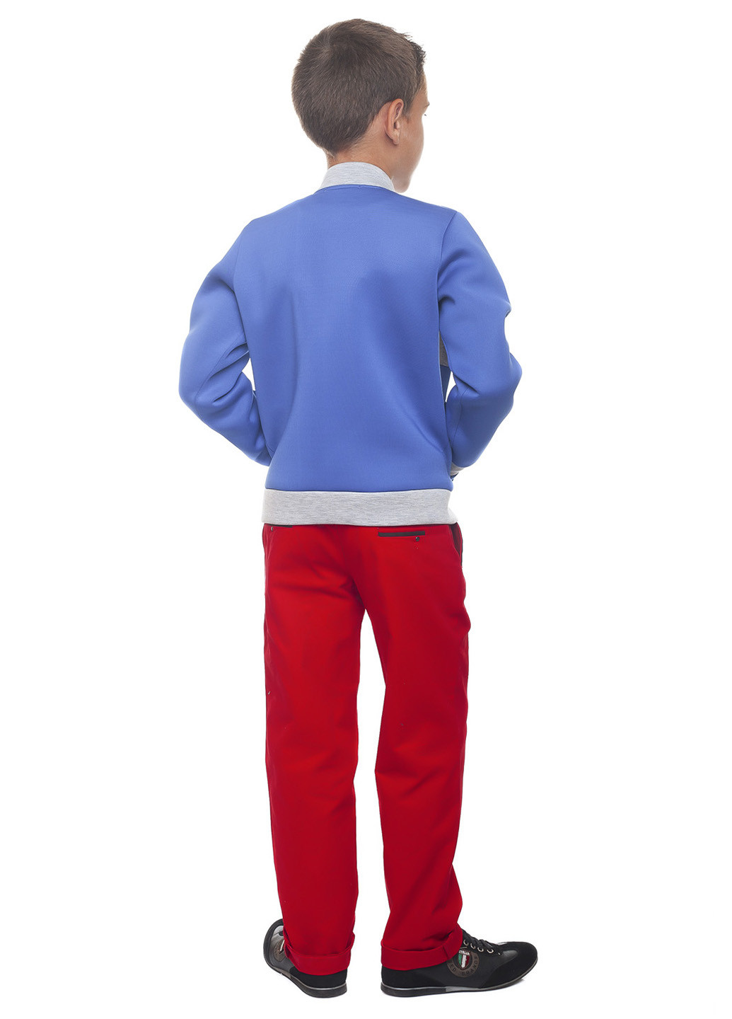 Красные кэжуал летние брюки прямые Kids Couture