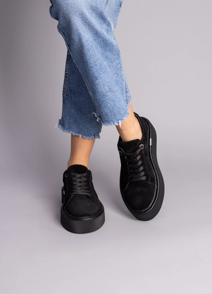 Чорні кеди shoesband Brand