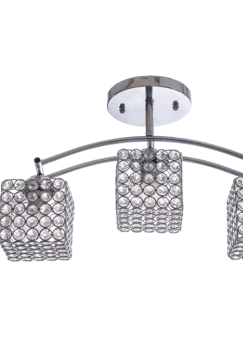 Люстра стельова підвісна для натяжної стелі кришталева LK-530S/3 E27 Brille (253886455)