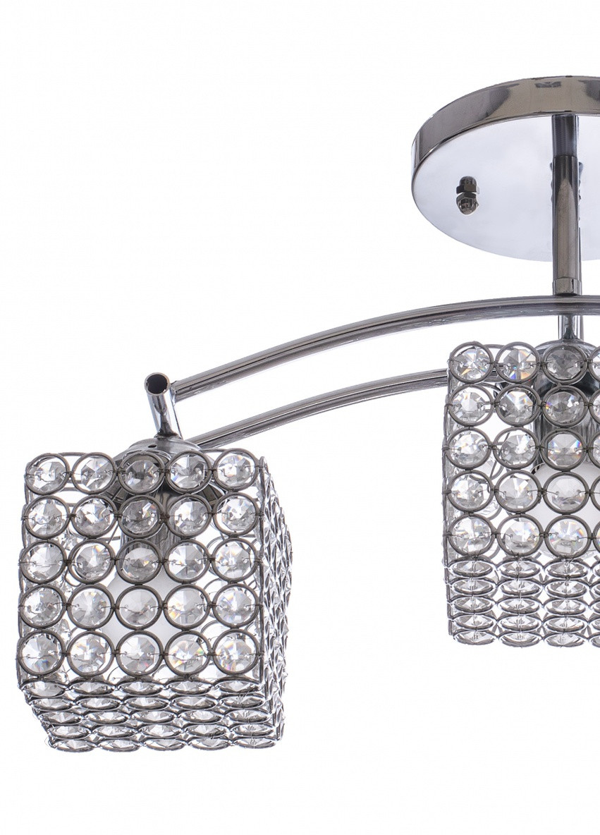 Люстра стельова підвісна для натяжної стелі кришталева LK-530S/3 E27 Brille (253886455)