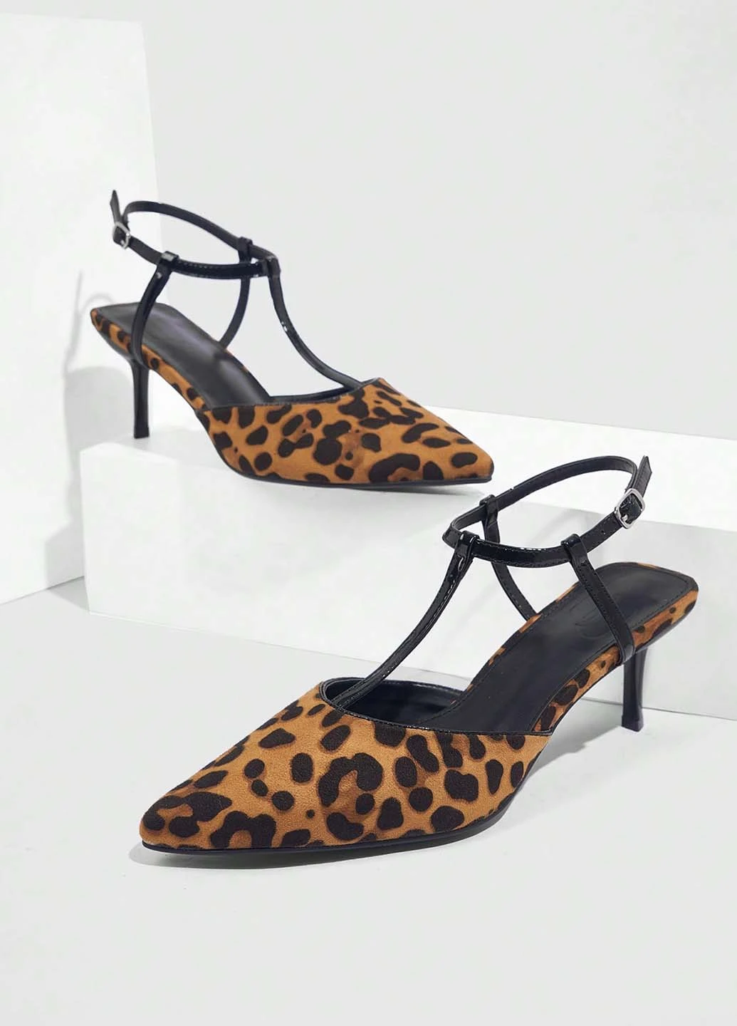 SHEIN Туфли слингбеки комбинированный з текстиль, китай — лето (344466344)