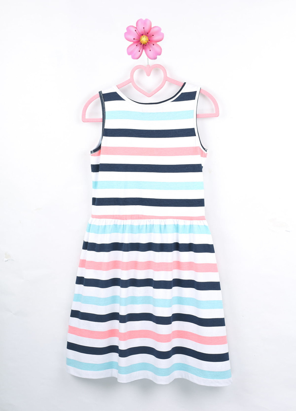 Комбинированное платье для девочки летнее Glo-Story (223578096)
