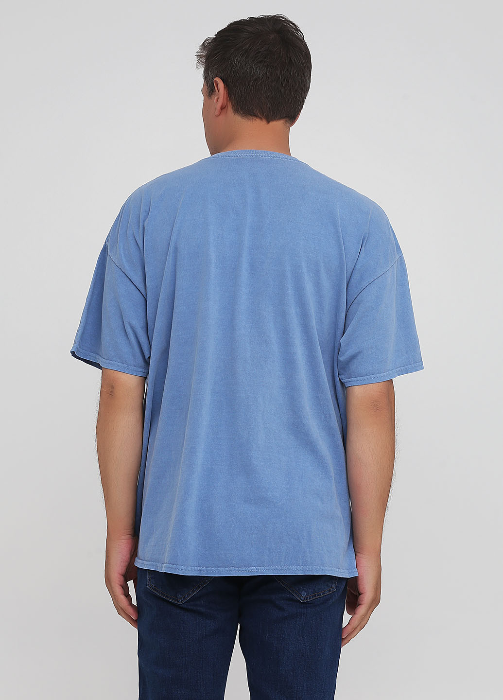 Синя футболка Gildan