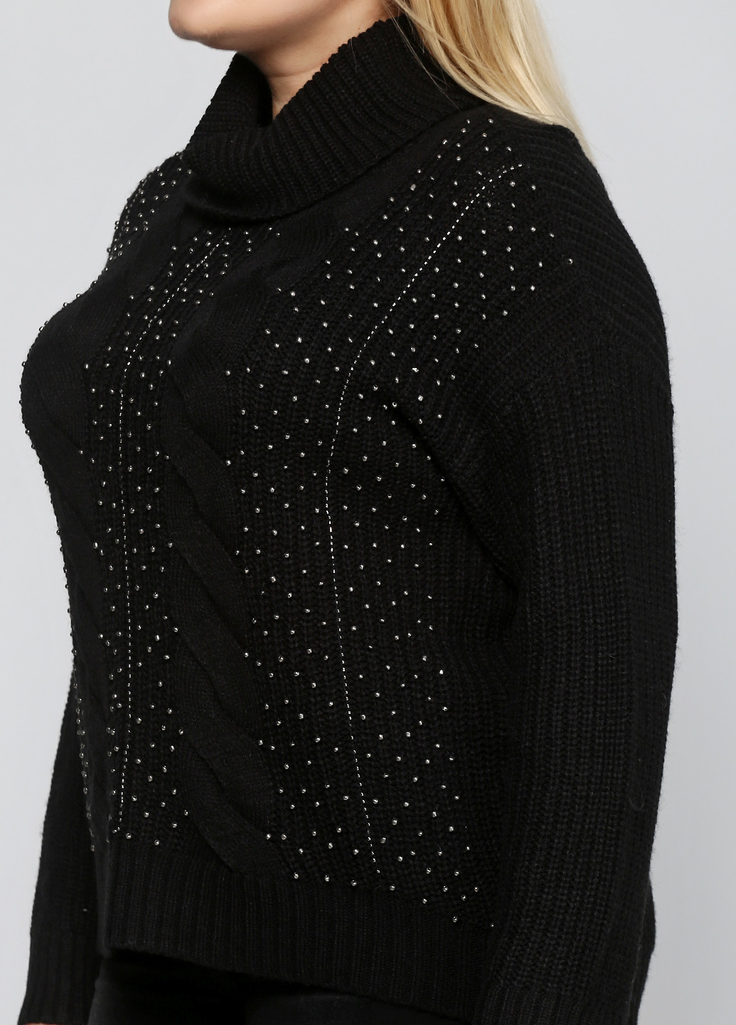 Черный демисезонный свитер Marks & Spencer