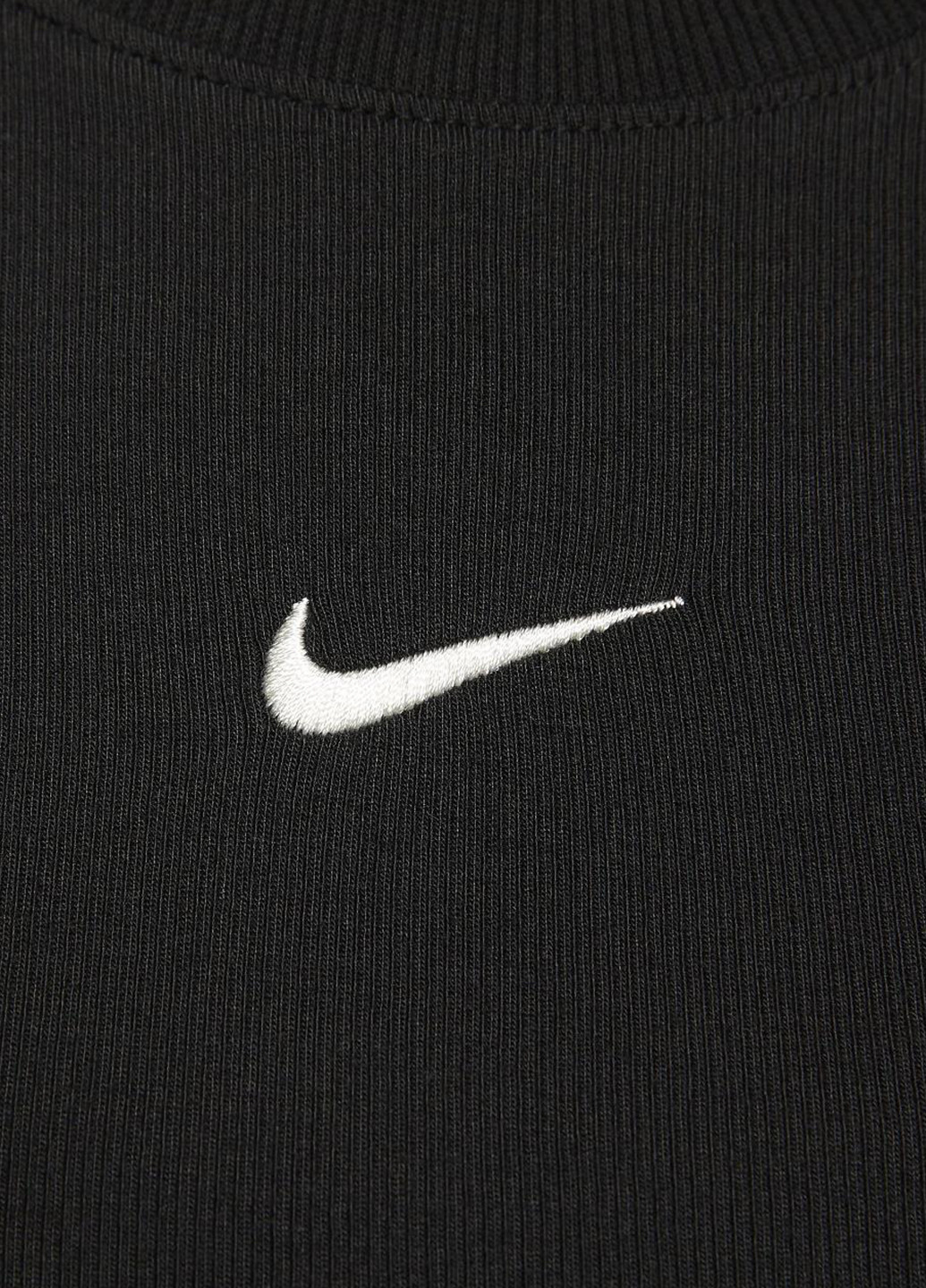 Топ FB8279-010 Nike Sportswear Chill Knit Women's Tight Cropped Mini (321974844)