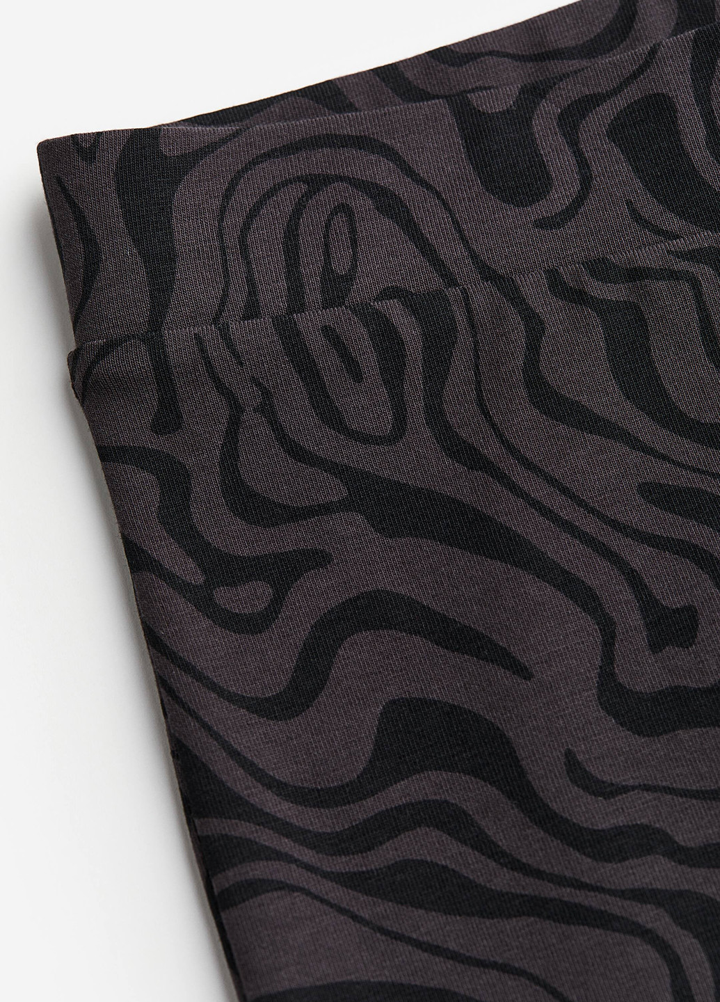 Темно-серые кэжуал демисезонные клеш брюки H&M