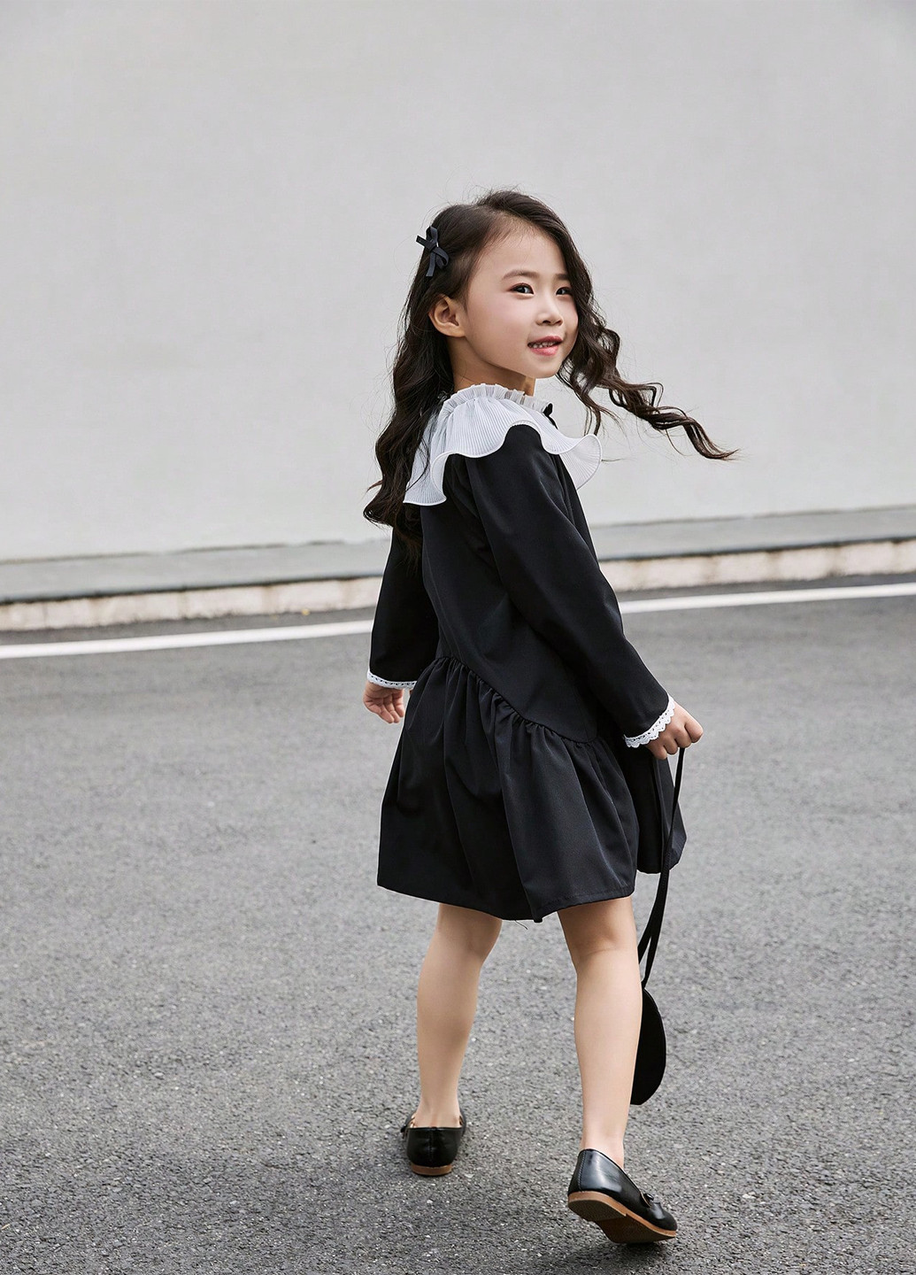 Чёрное платье SHEIN (365628554)